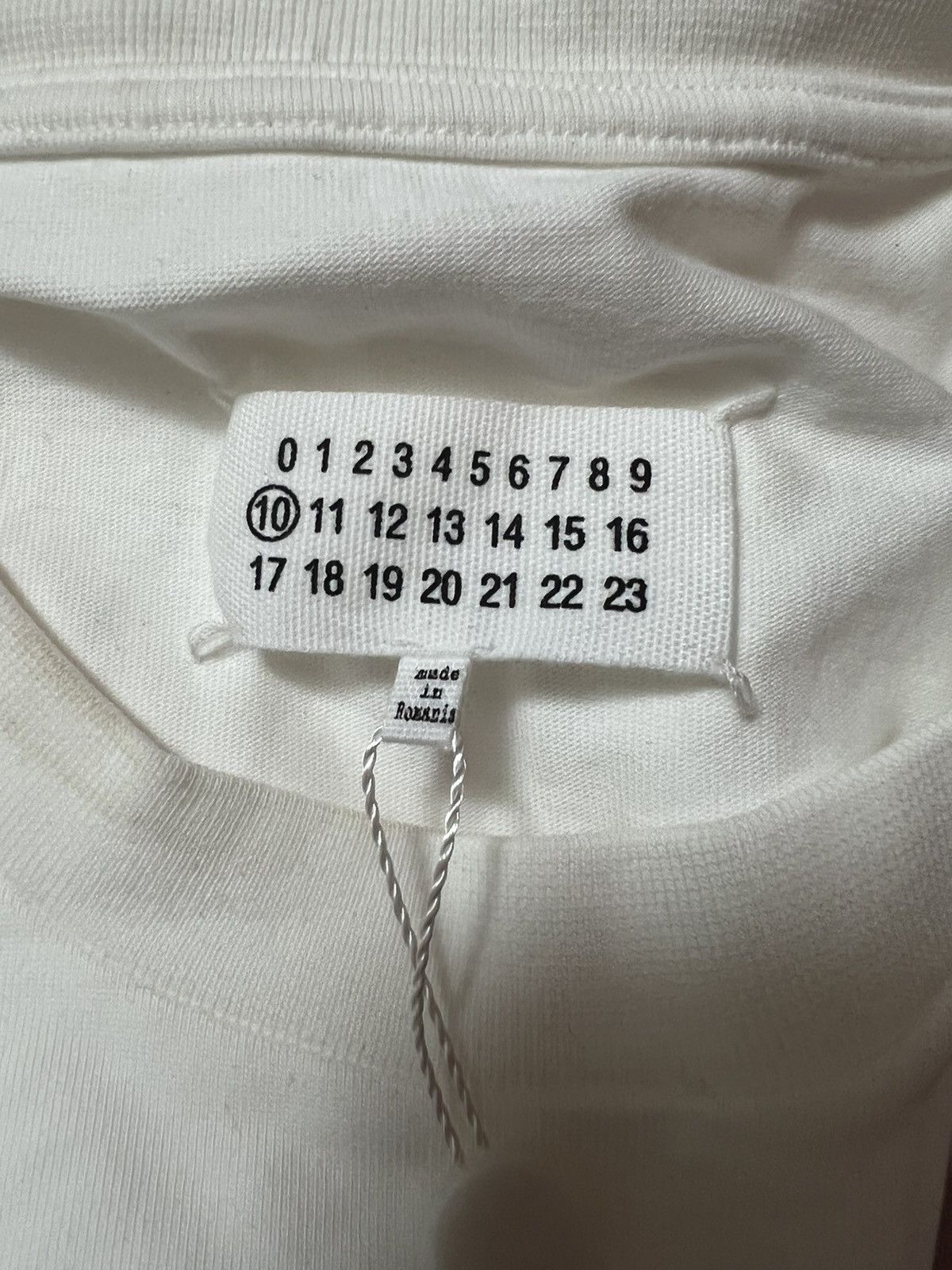 Maison Margiela Maison Margiela Caution Oversized T-Shirt Size US XL / EU 56 / 4 - 8 Thumbnail