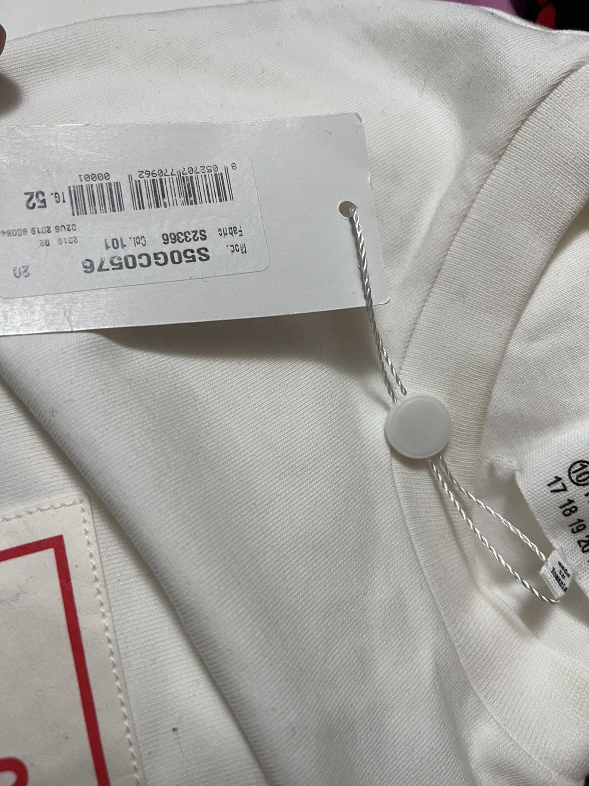 Maison Margiela Maison Margiela Caution Oversized T-Shirt Size US XL / EU 56 / 4 - 18 Thumbnail