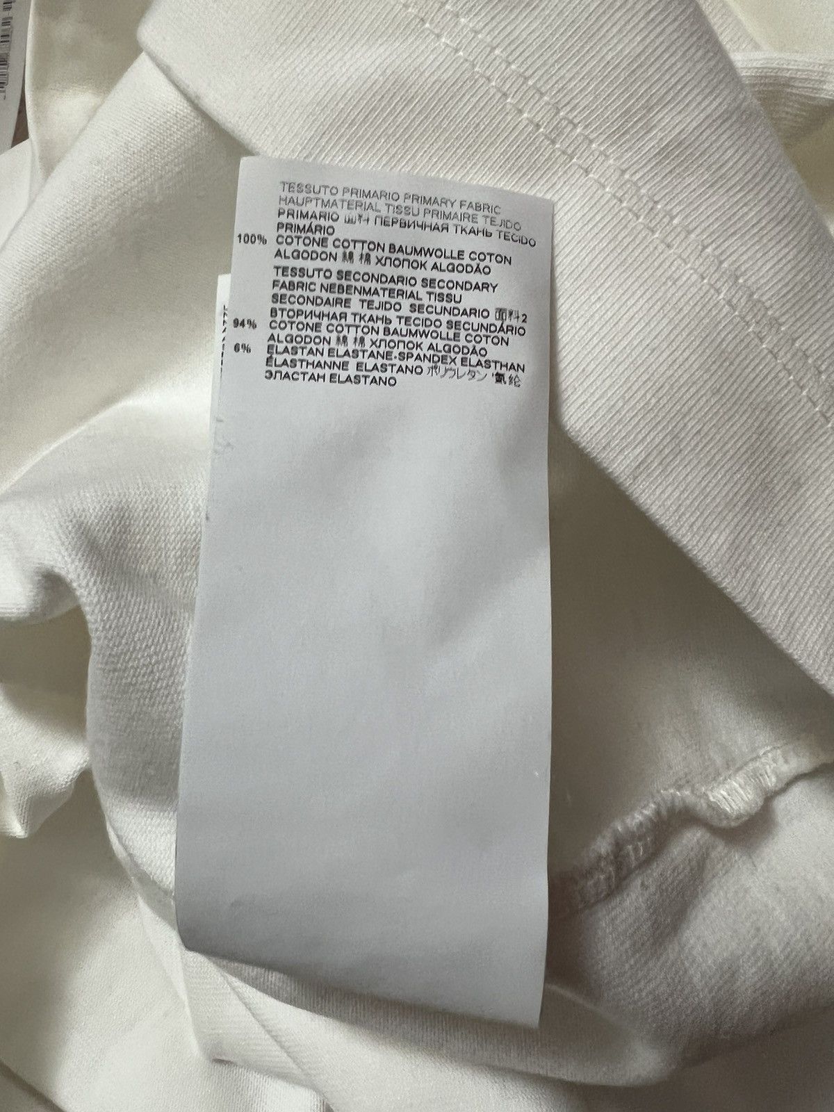 Maison Margiela Maison Margiela Caution Oversized T-Shirt Size US XL / EU 56 / 4 - 12 Thumbnail