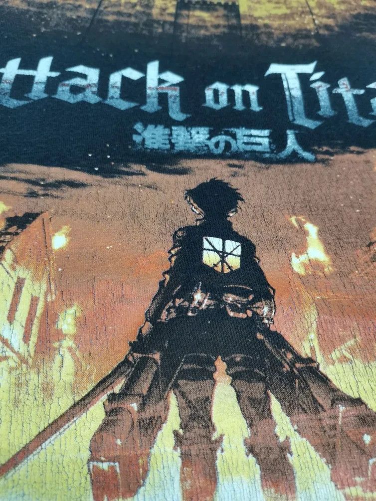 Anime × Cartoon Network × Japanese Brand Attack On titan / evangelion /cowboybepop Size US XL / EU 56 / 4 - 6 Thumbnail