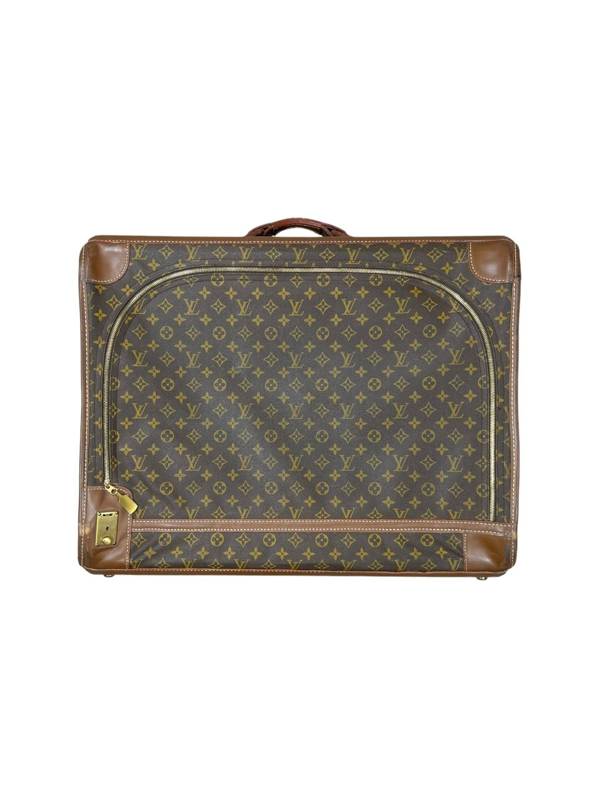 Pre-owned Louis Vuitton Vintage Pullman Luggage Suitcase In Brown