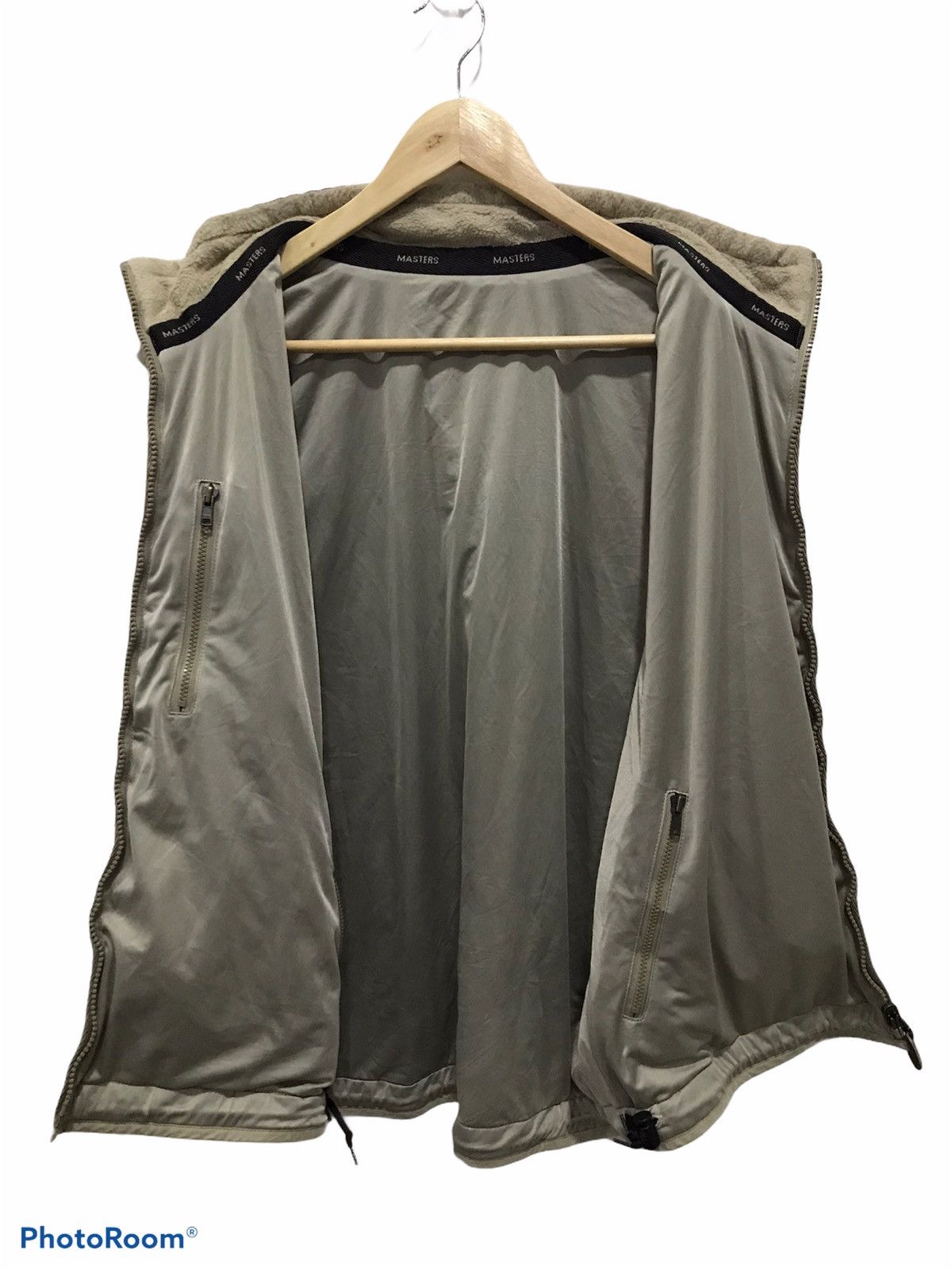 Japanese Brand Masters stylish fleece vest Size US XL / EU 56 / 4 - 4 Thumbnail