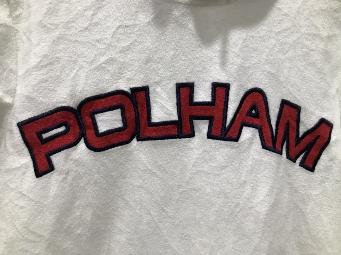 Japanese Brand Polham big spellout hooded Sweatshirt Size US S / EU 44-46 / 1 - 6 Thumbnail