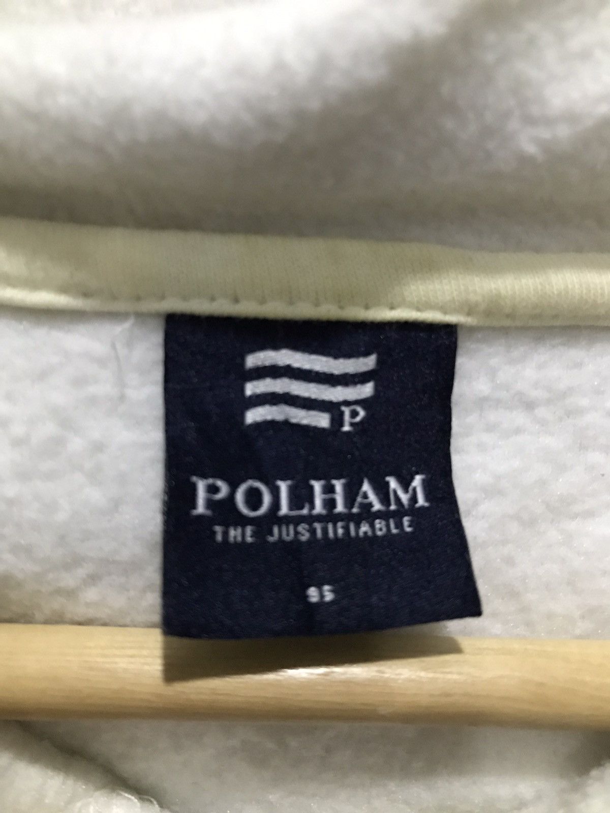 Japanese Brand Polham big spellout hooded Sweatshirt Size US S / EU 44-46 / 1 - 9 Thumbnail