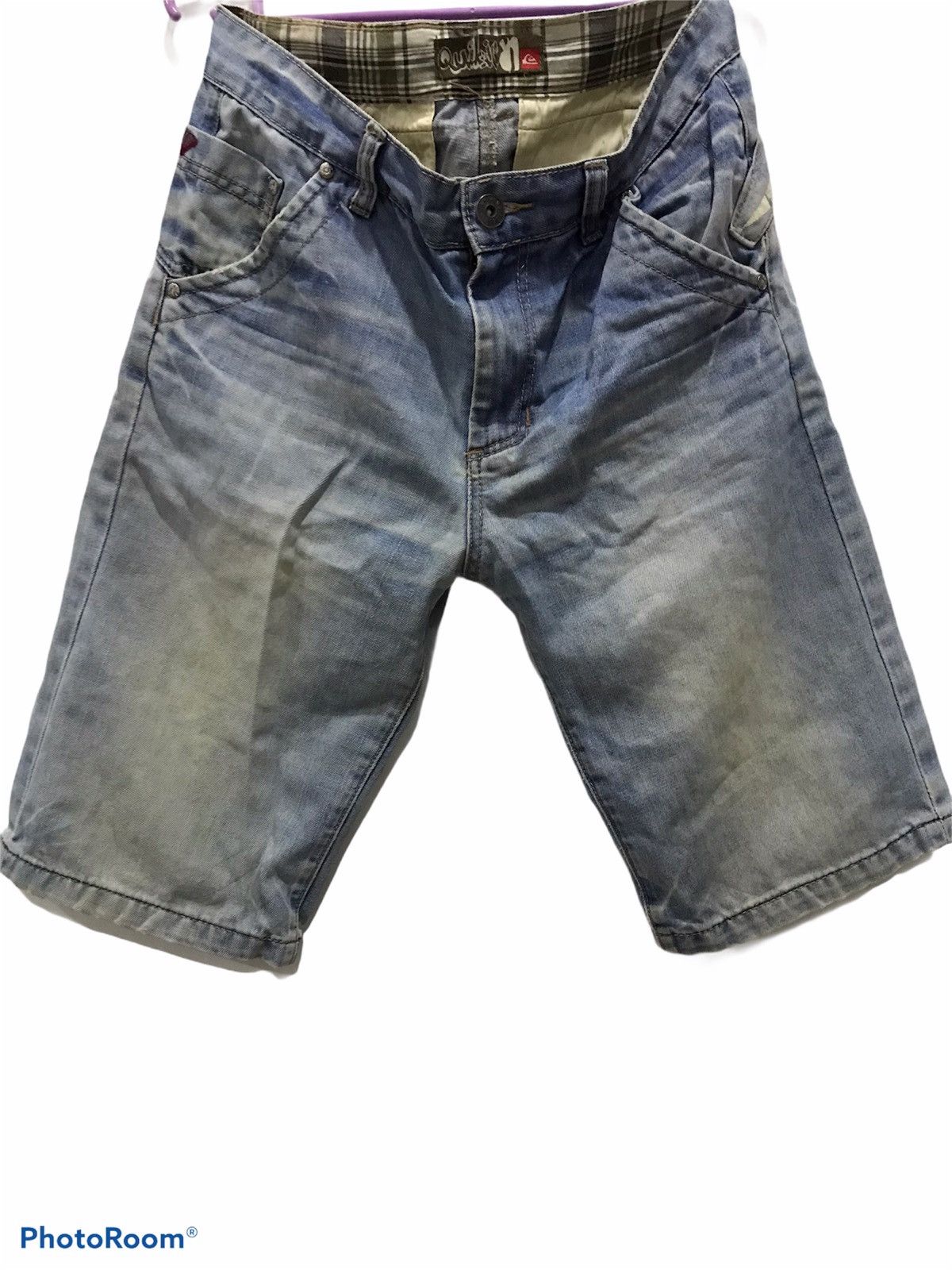 Quicksilver × Quiksilver QUIKSILVER denim short pants jeans Size US 32 / EU 48 - 2 Thumbnail