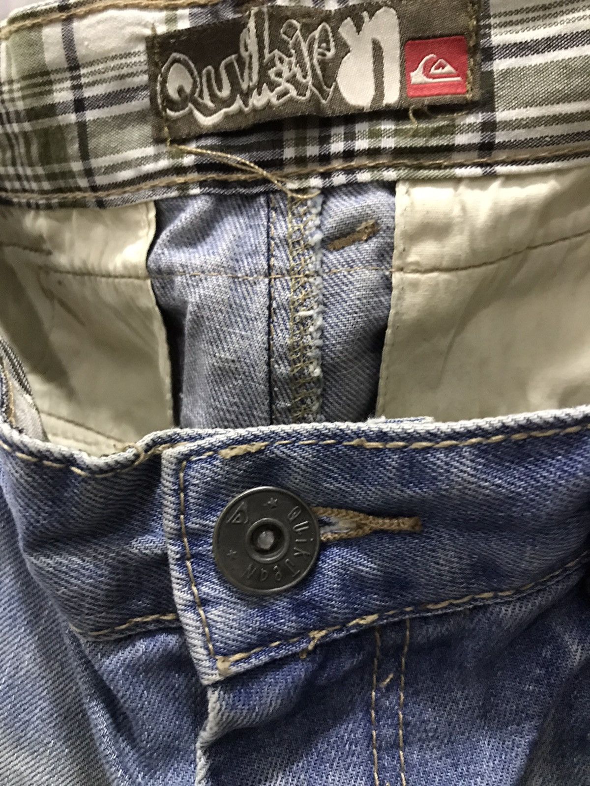 Quicksilver × Quiksilver QUIKSILVER denim short pants jeans Size US 32 / EU 48 - 5 Thumbnail