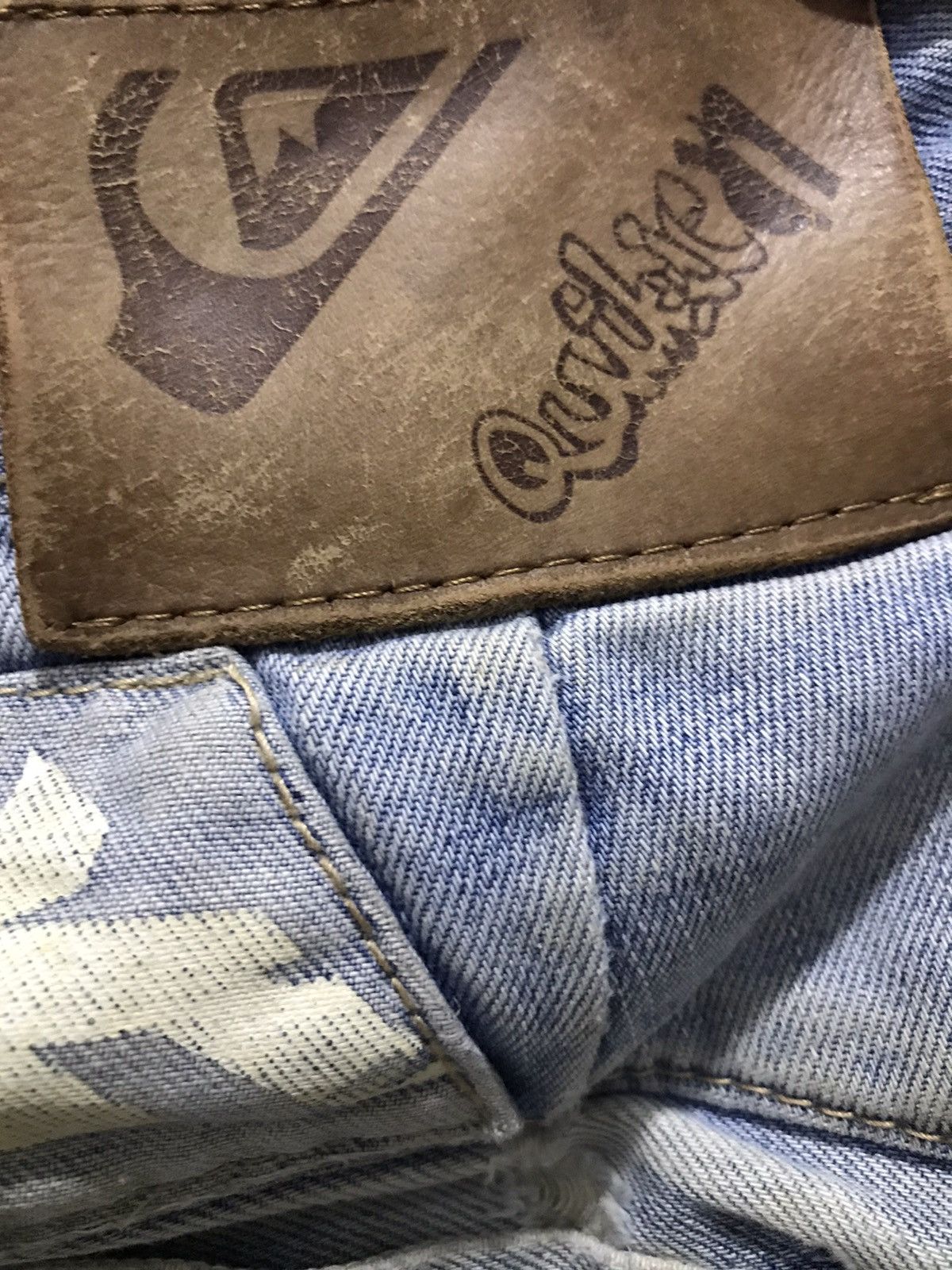 Quicksilver × Quiksilver QUIKSILVER denim short pants jeans Size US 32 / EU 48 - 10 Thumbnail