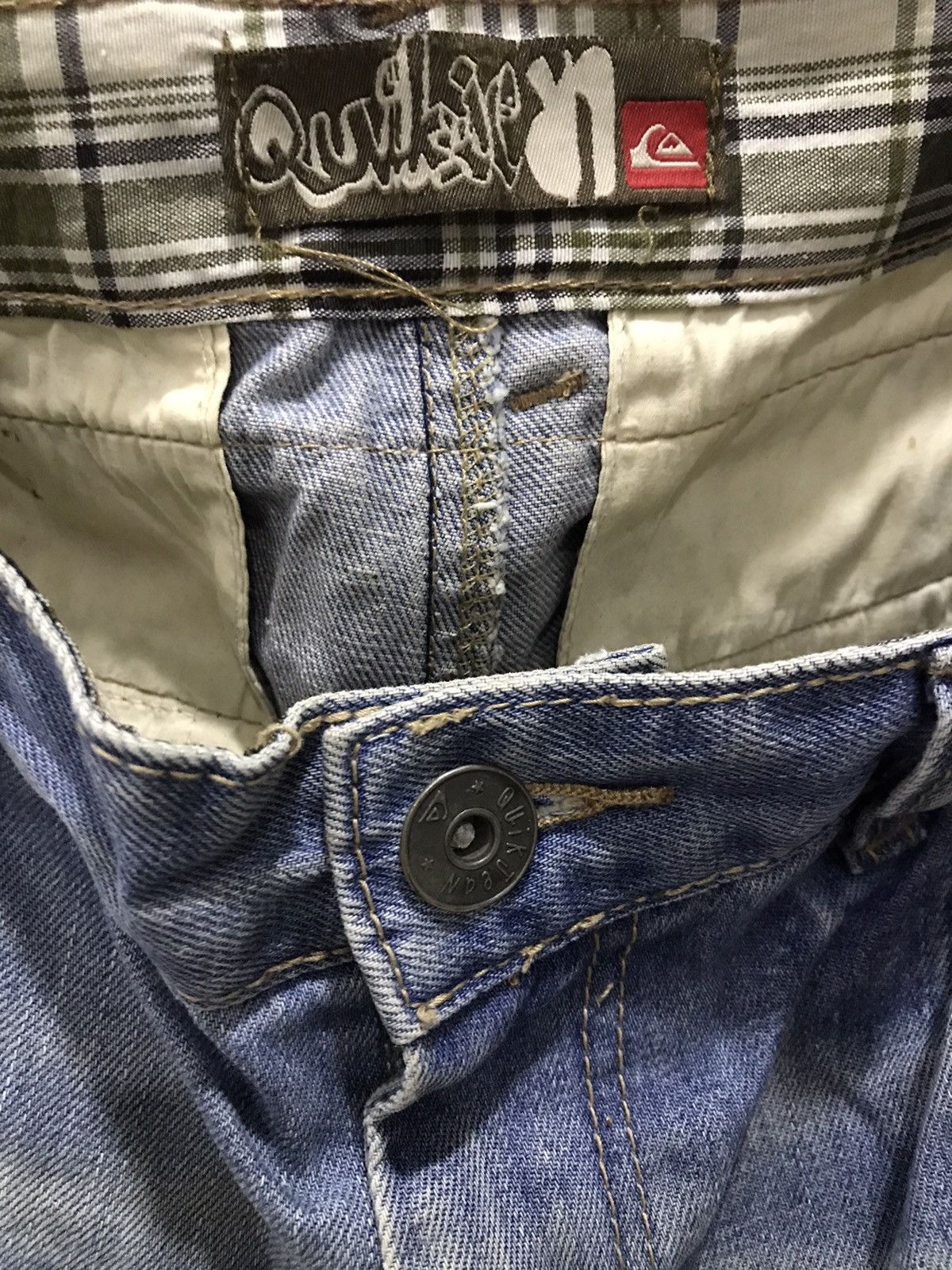 Quicksilver × Quiksilver QUIKSILVER denim short pants jeans Size US 32 / EU 48 - 4 Thumbnail