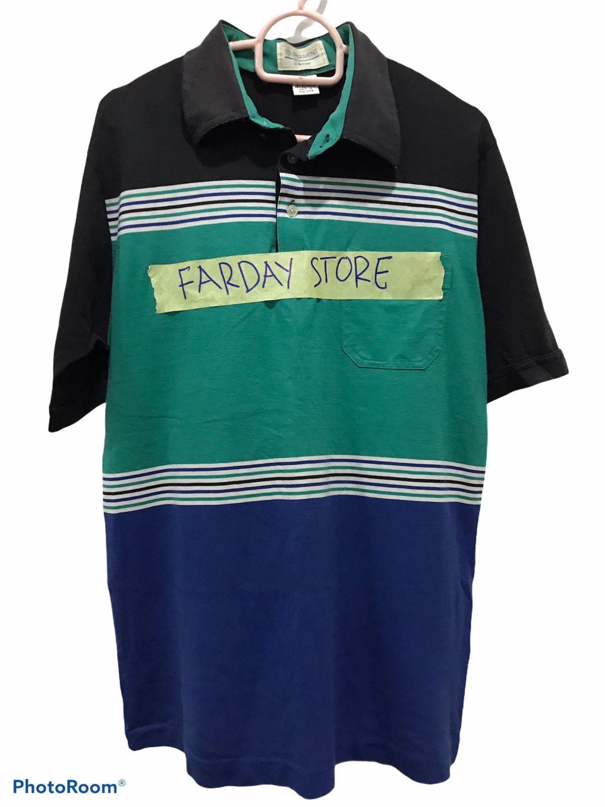 Arrow Vtg tournament by Arrow single stitch tee Size US M / EU 48-50 / 2 - 2 Thumbnail