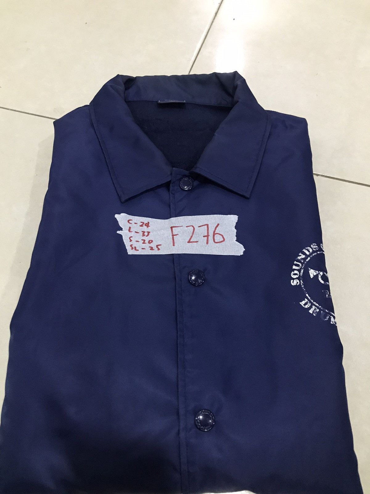 Japanese Brand Zero one “Sounds of Tokyo” coach jacket Size US L / EU 52-54 / 3 - 15 Thumbnail