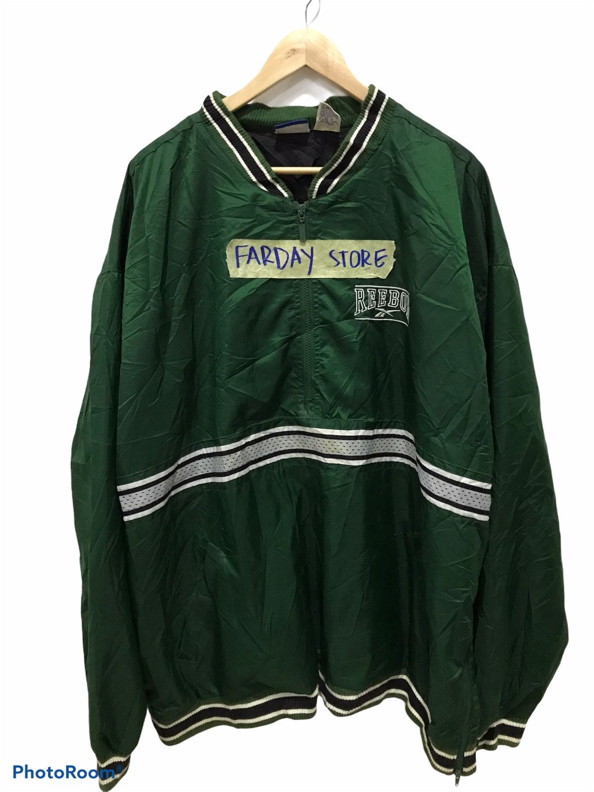 Reebok Vintage Reebok Anorak windbreaker jacket Size US XL / EU 56 / 4 - 2 Thumbnail