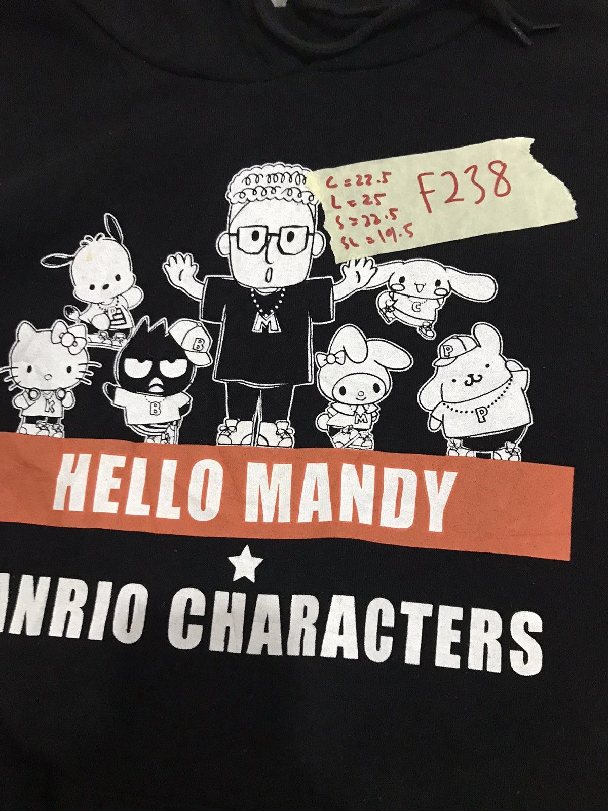 Cartoon Network Hello mandy X sanrio characters hooded sweatshirt Size US M / EU 48-50 / 2 - 18 Thumbnail
