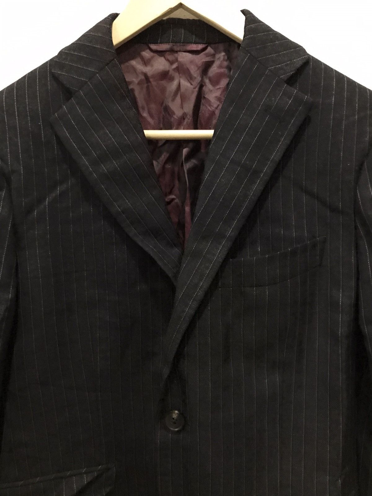 Designer THE SUIT COMPANY CHEVIOT OF ENGLAND BLAZER Size 36R - 9 Thumbnail