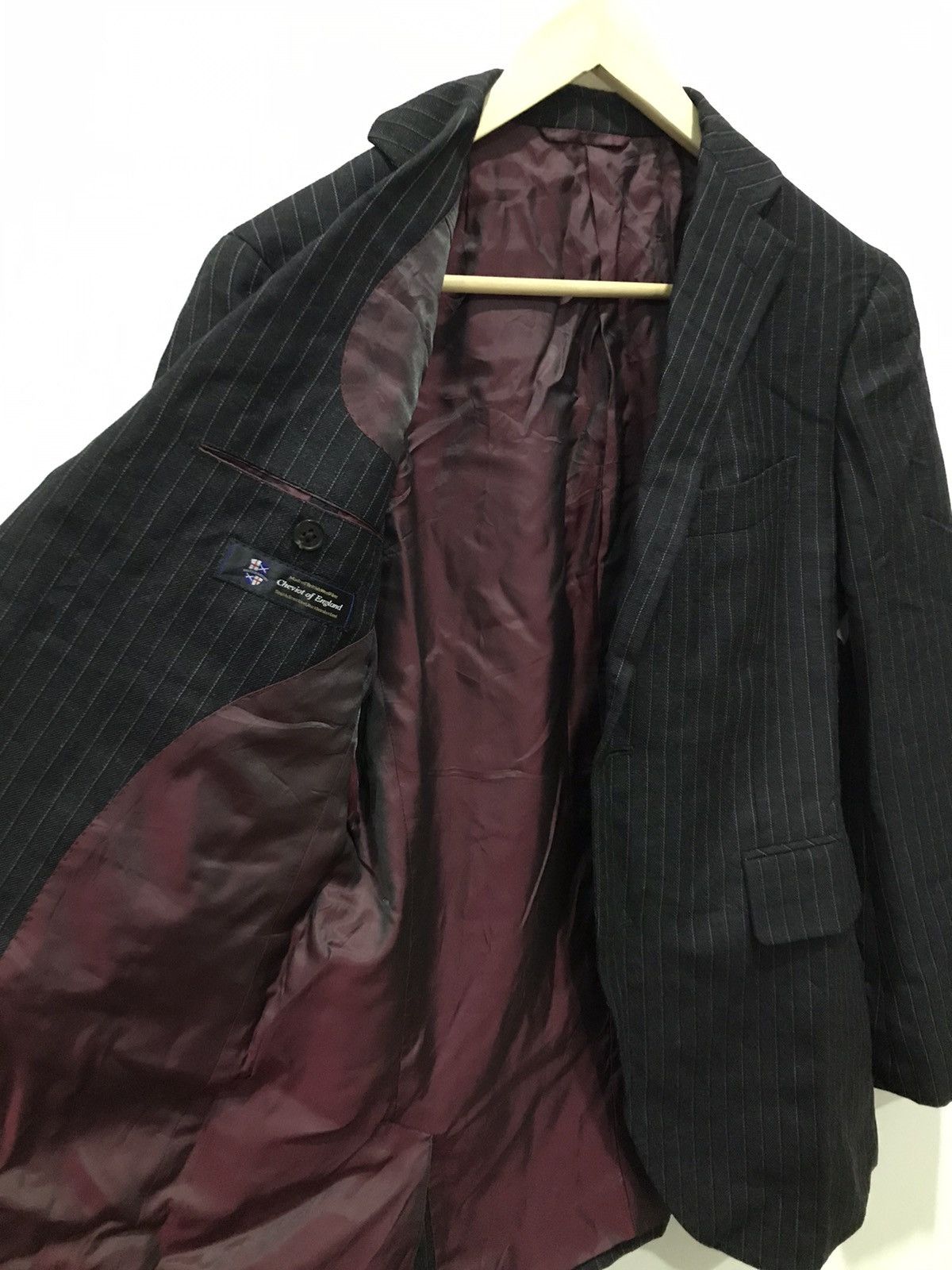 Designer THE SUIT COMPANY CHEVIOT OF ENGLAND BLAZER Size 36R - 14 Thumbnail