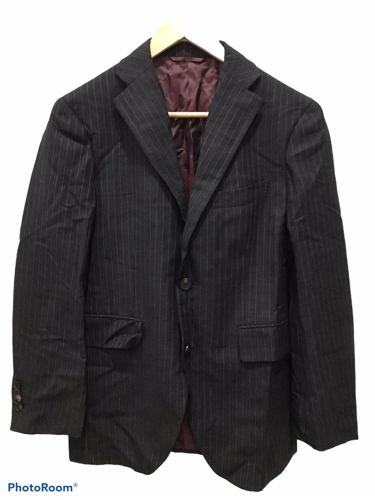 Designer THE SUIT COMPANY CHEVIOT OF ENGLAND BLAZER Size 36R - 1 Thumbnail