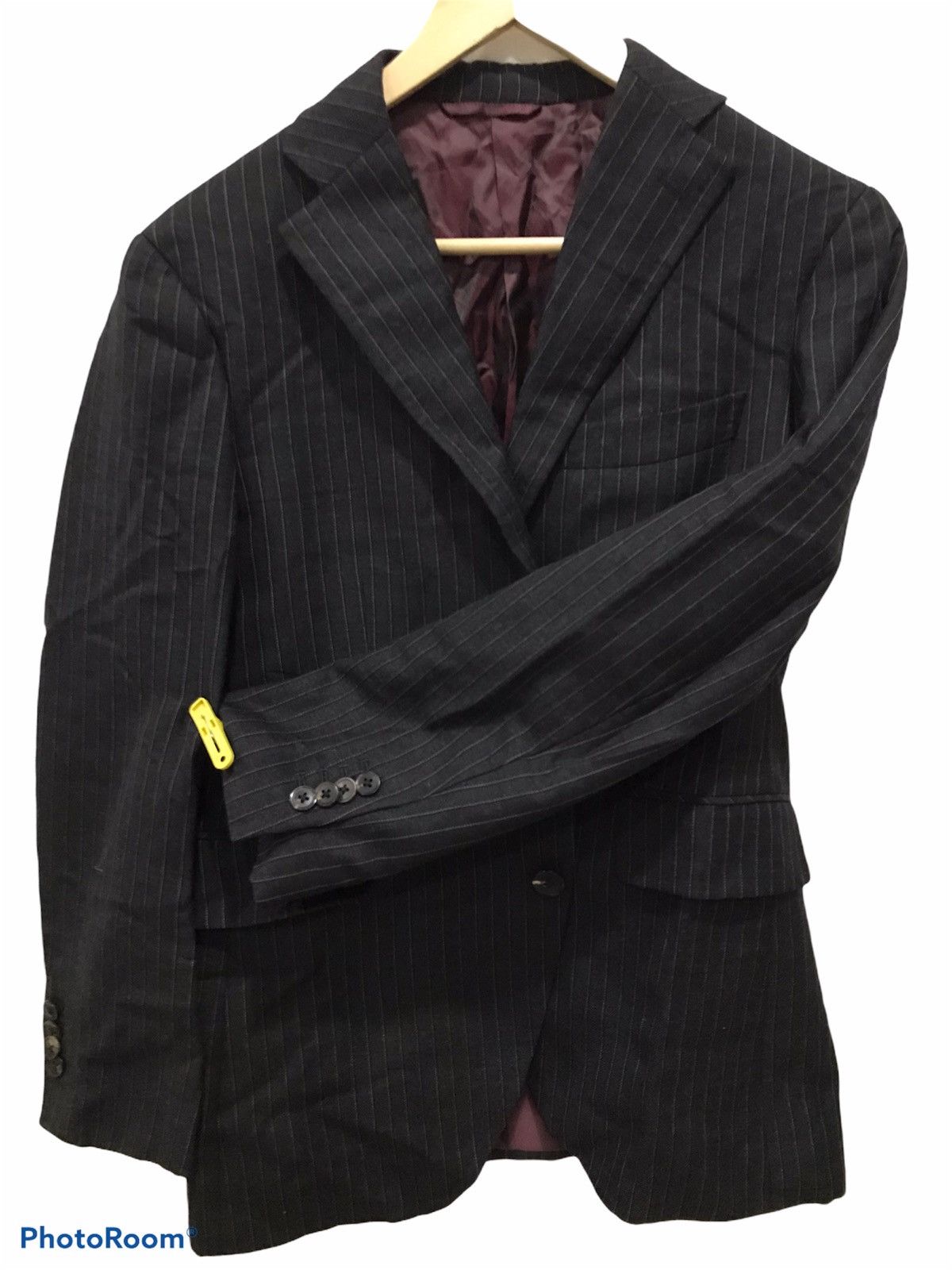 Designer THE SUIT COMPANY CHEVIOT OF ENGLAND BLAZER Size 36R - 6 Thumbnail