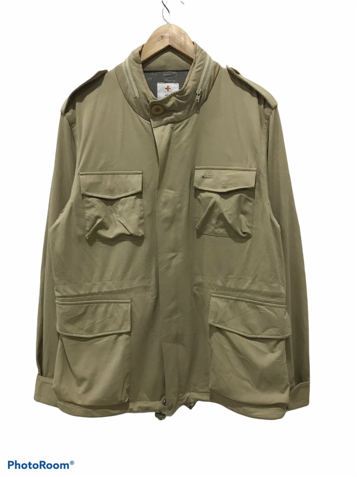 Vtg HEAD PORTER PLUS multipocket military jacket