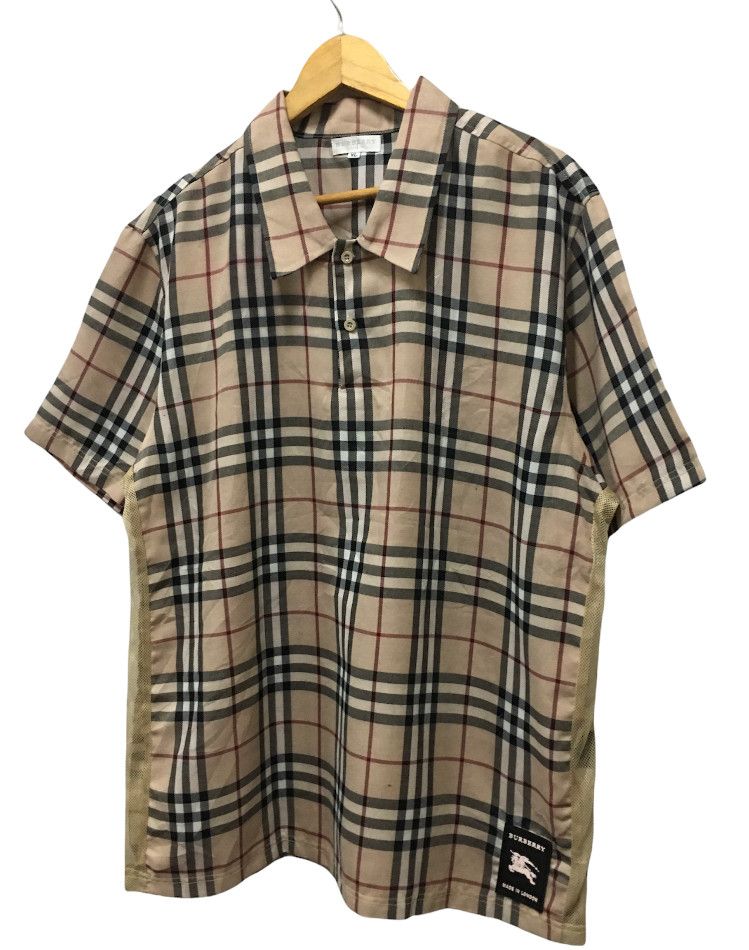 Burberry Extremely Rare Design Burberry London Nova Check Shit Size US XL / EU 56 / 4 - 3 Thumbnail