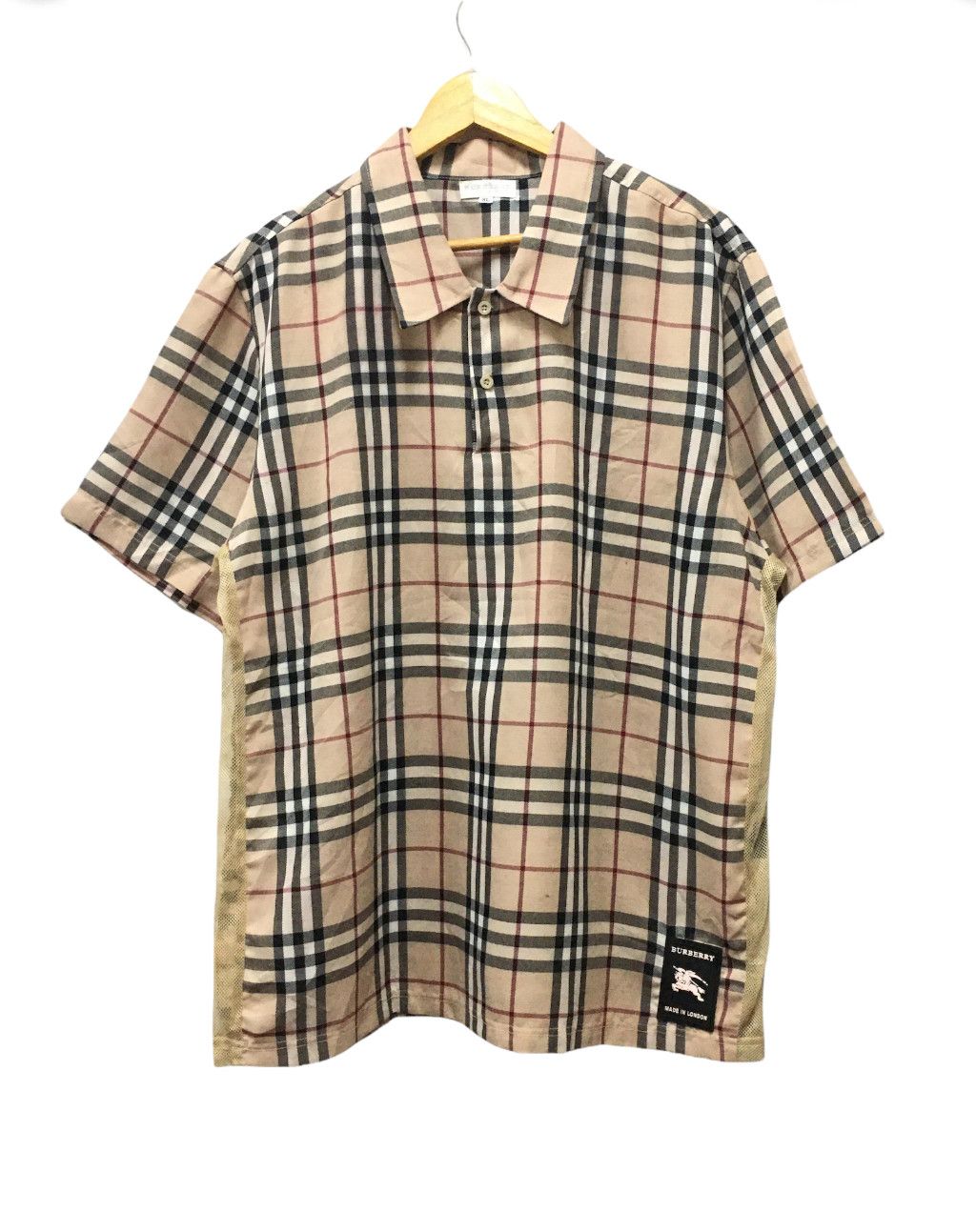Burberry Extremely Rare Design Burberry London Nova Check Shit Size US XL / EU 56 / 4 - 1 Thumbnail