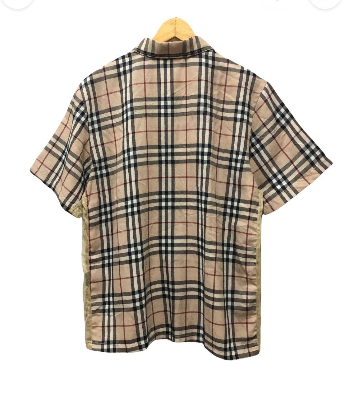 Burberry Extremely Rare Design Burberry London Nova Check Shit Size US XL / EU 56 / 4 - 5 Thumbnail