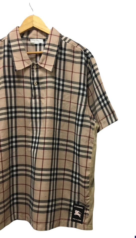 Burberry Extremely Rare Design Burberry London Nova Check Shit Size US XL / EU 56 / 4 - 4 Thumbnail