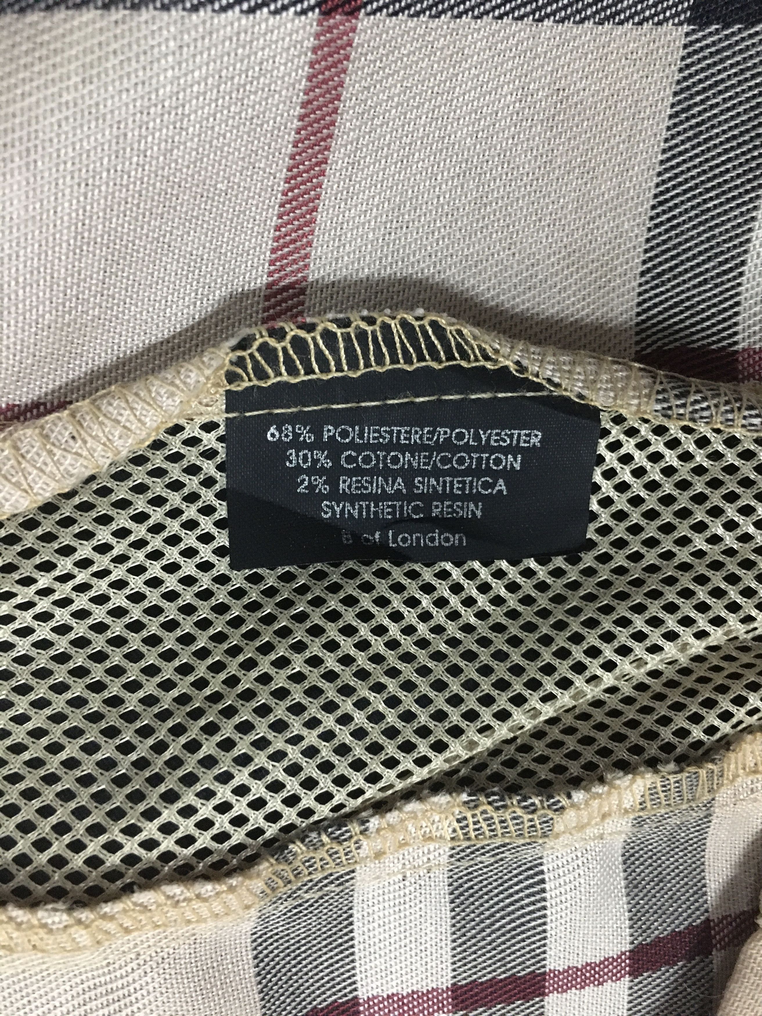 Burberry Extremely Rare Design Burberry London Nova Check Shit Size US XL / EU 56 / 4 - 9 Thumbnail