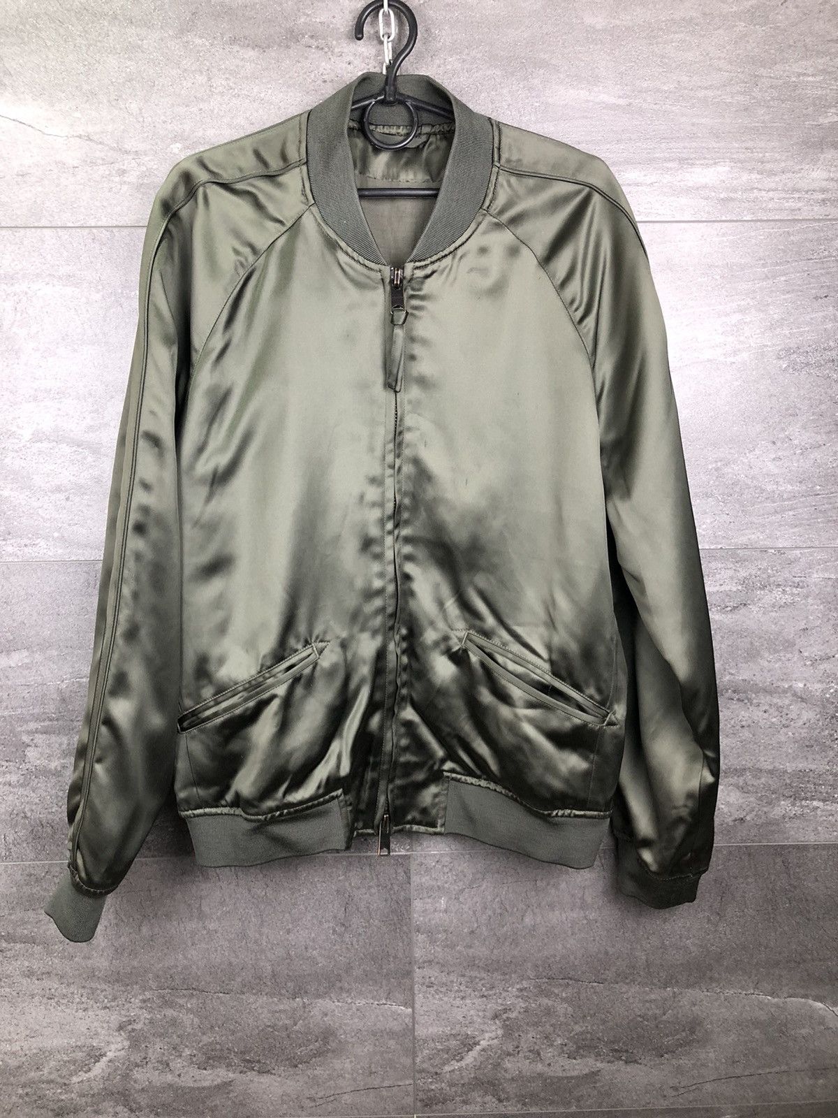 Allsaints Mens Bomber Jacket Allsaints Olive size M | Grailed