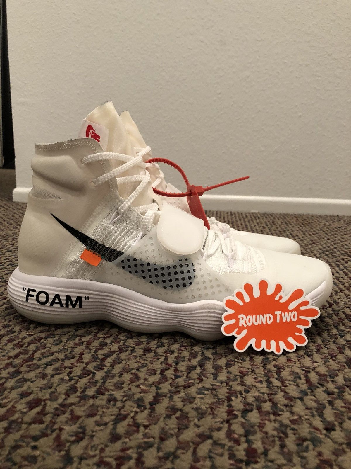 Nike Off White Hyper Dunks Basketball Shoes React Hyperdunk Off 