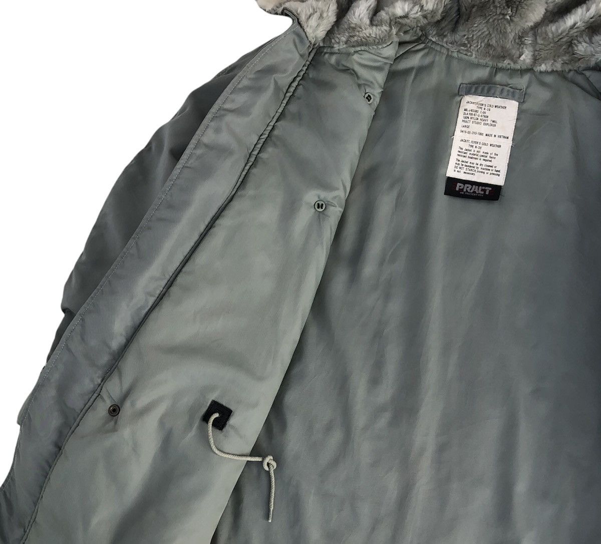 Vintage Jacket , Flyer's Cold Weather N-3b Short Parka Fur Jacket Size US L / EU 52-54 / 3 - 11 Thumbnail