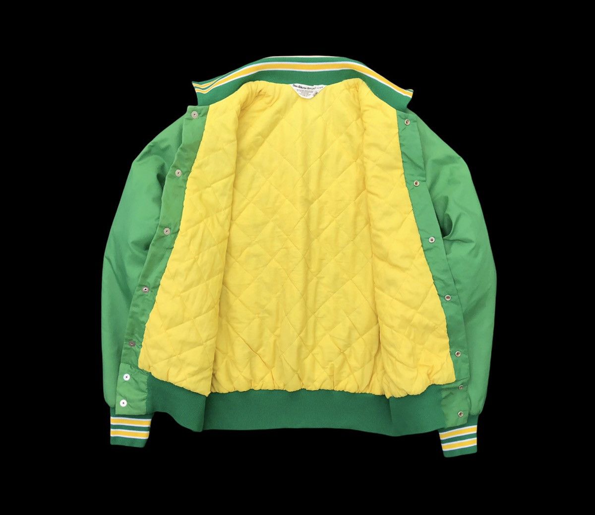 Vintage Vintage Alleson Athletic RA.PID.GRO Satin Varsity Jacket Size US M / EU 48-50 / 2 - 9 Thumbnail