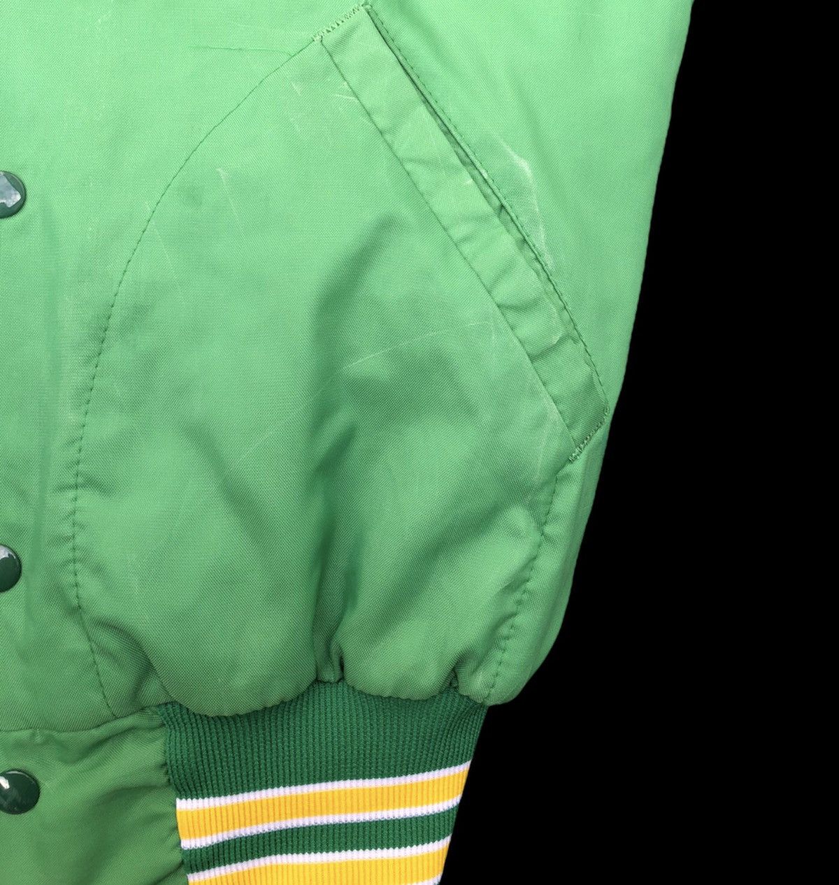 Vintage Vintage Alleson Athletic RA.PID.GRO Satin Varsity Jacket Size US M / EU 48-50 / 2 - 12 Thumbnail