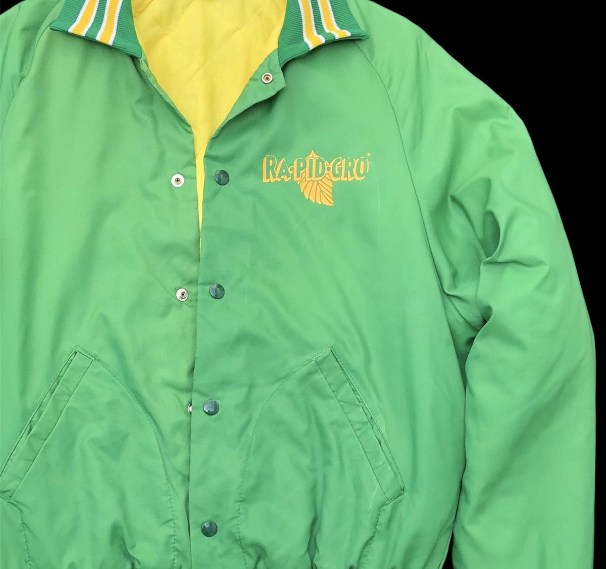 Vintage Vintage Alleson Athletic RA.PID.GRO Satin Varsity Jacket Size US M / EU 48-50 / 2 - 7 Thumbnail