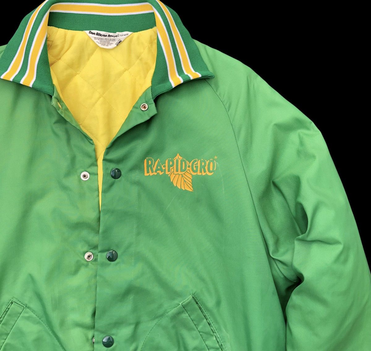 Vintage Vintage Alleson Athletic RA.PID.GRO Satin Varsity Jacket Size US M / EU 48-50 / 2 - 4 Thumbnail