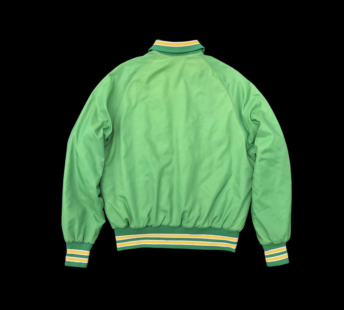Vintage Vintage Alleson Athletic RA.PID.GRO Satin Varsity Jacket Size US M / EU 48-50 / 2 - 2 Thumbnail