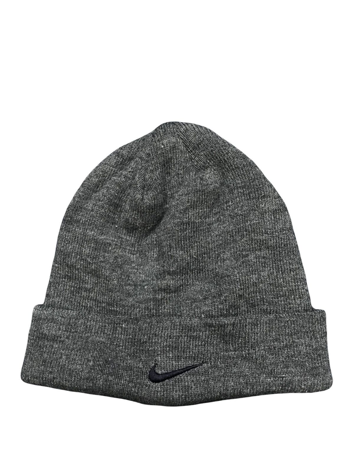 Nike Vintage Nike gray beanie Size ONE SIZE - 1 Thumbnail