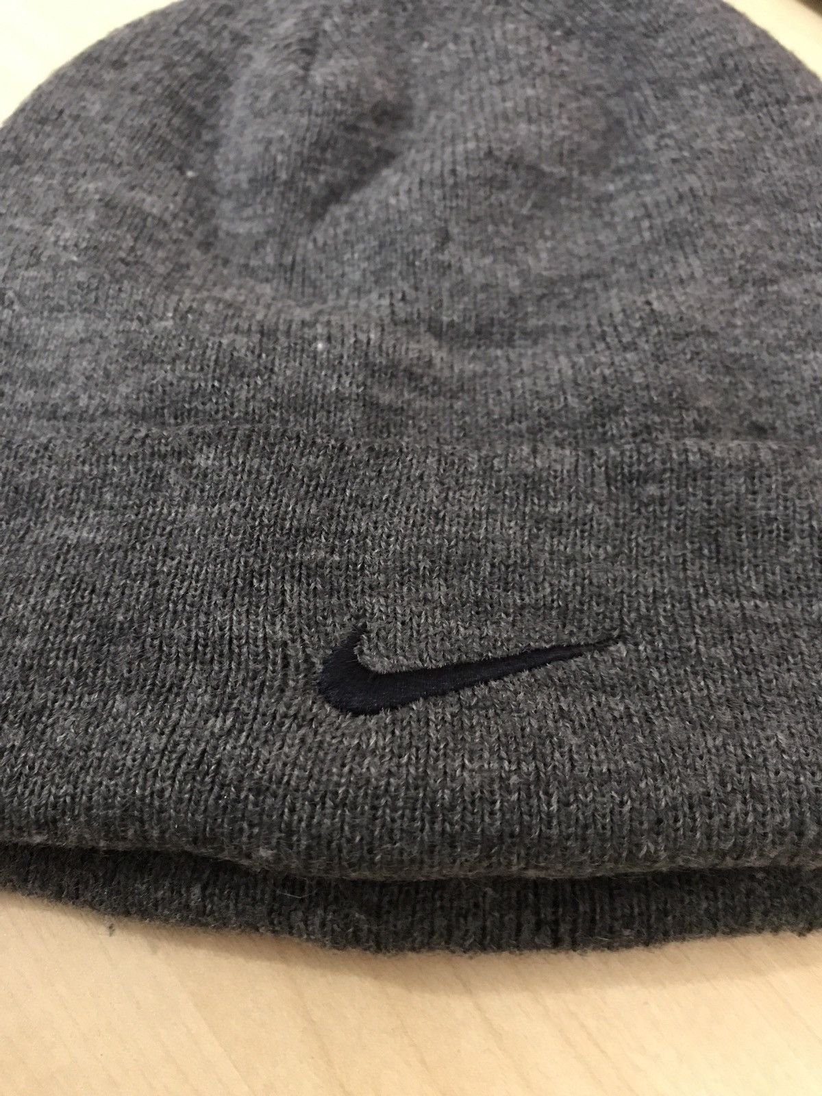 Nike Vintage Nike gray beanie Size ONE SIZE - 3 Thumbnail