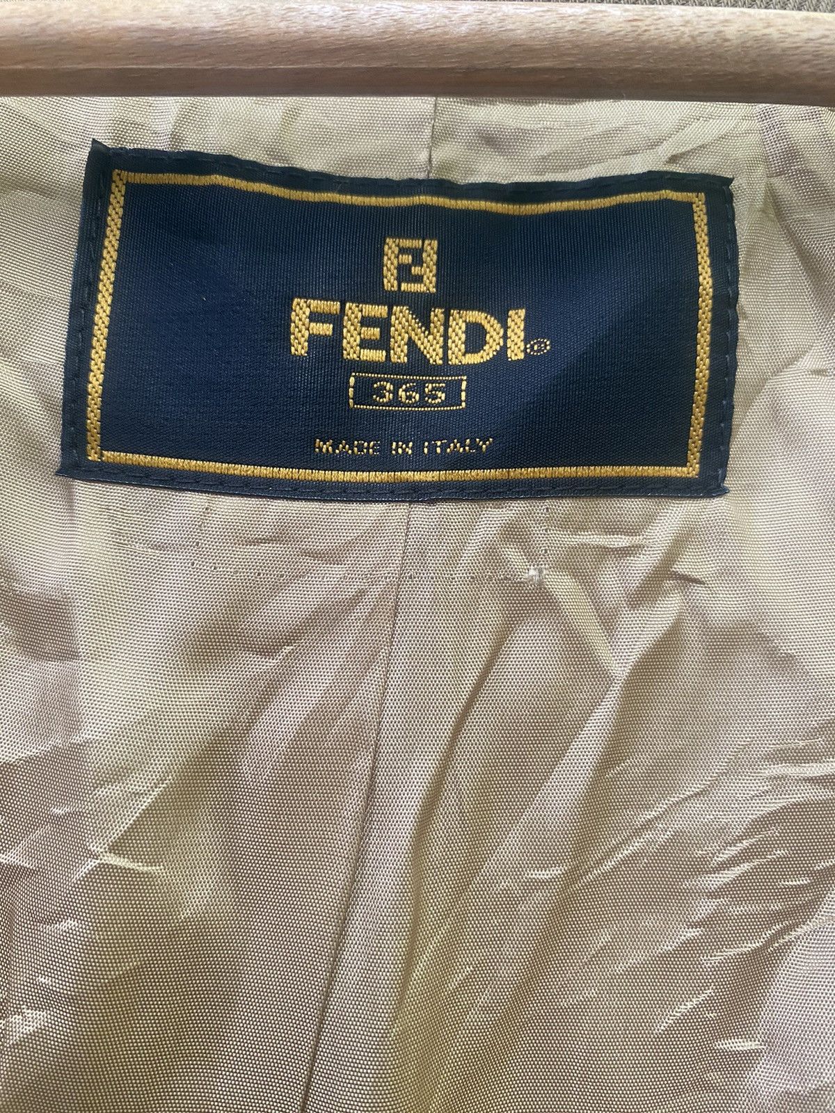 Fendi Fendi 465 Button Blazer Jacket Size XL / US 12-14 / IT 48-50 - 5 Thumbnail