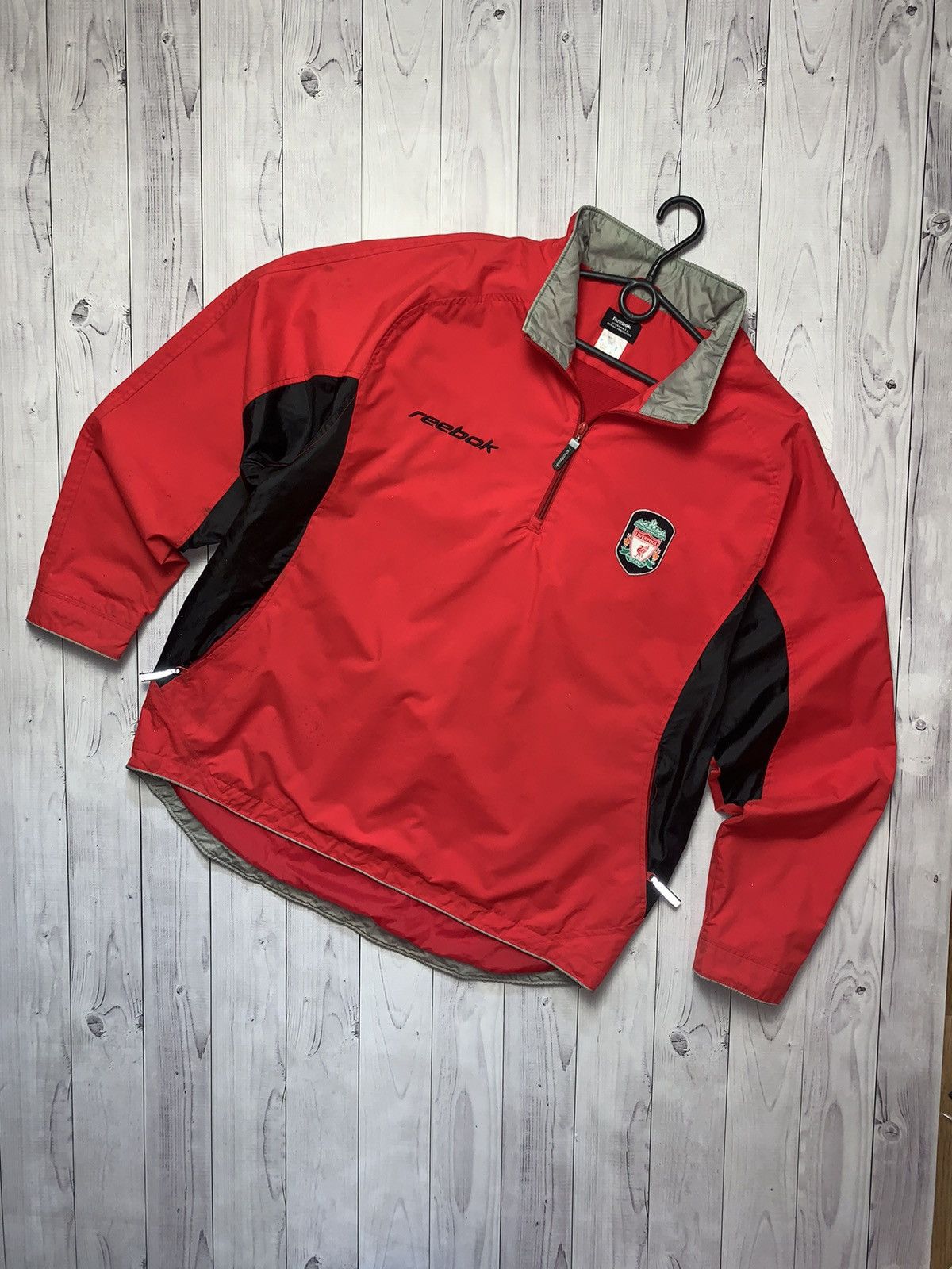Reebok Vintage Liverpool Reebok soccer jacket size L Size US L / EU 52-54 / 3 - 1 Thumbnail