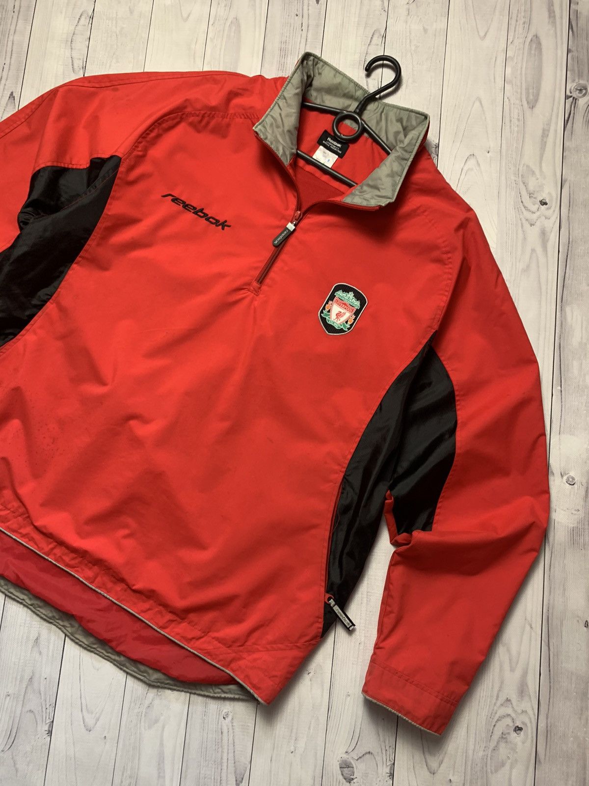 Reebok Vintage Liverpool Reebok soccer jacket size L Size US L / EU 52-54 / 3 - 2 Thumbnail