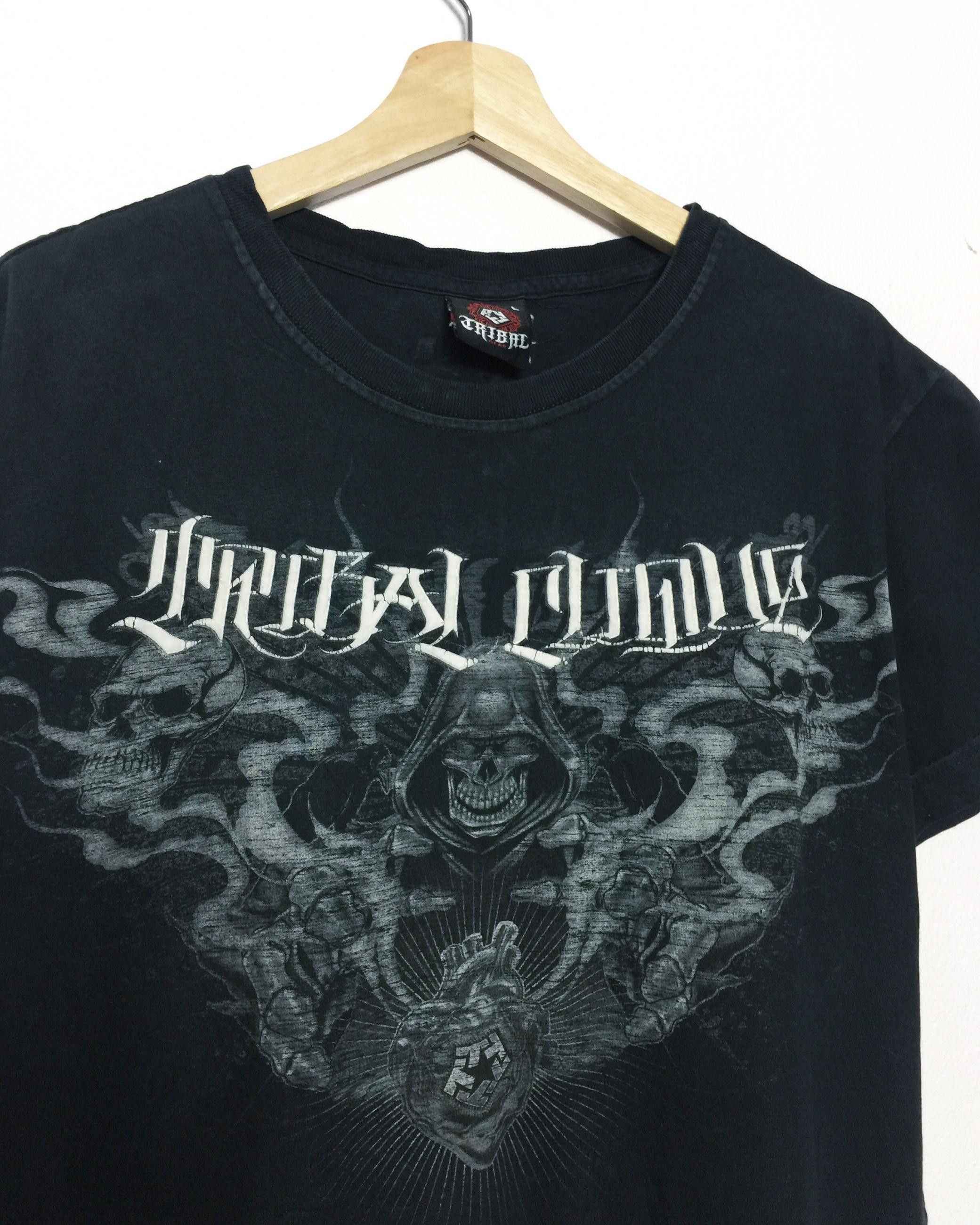 Tribal Streetwear Rare Tribal Gear Skulls Tees Size US L / EU 52-54 / 3 - 3 Thumbnail