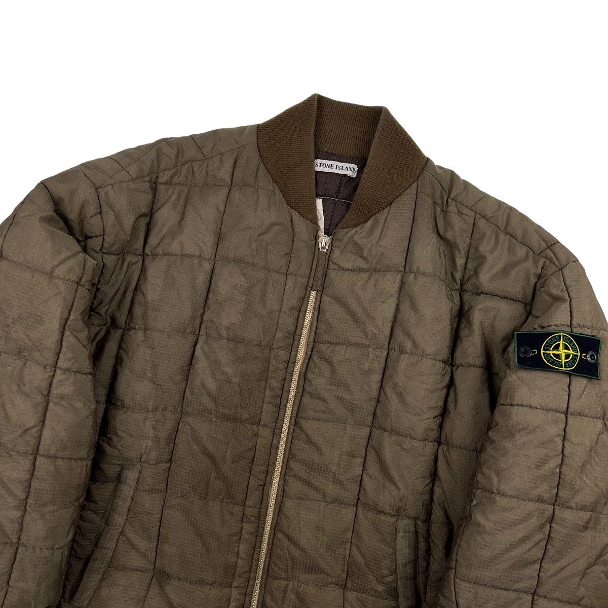 Stone Island Stone Island AW90 Ripstop Bomber Jacket Size US L / EU 52-54 / 3 - 1 Thumbnail