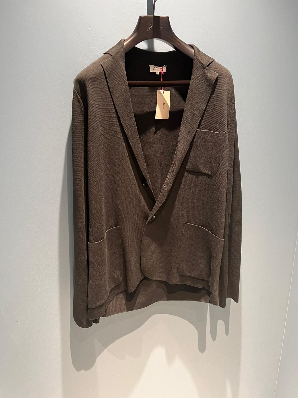 Brioni Jacket Pulme Knitwear in Dark Green Bottle Size US L / EU 52-54 / 3 - 2 Thumbnail