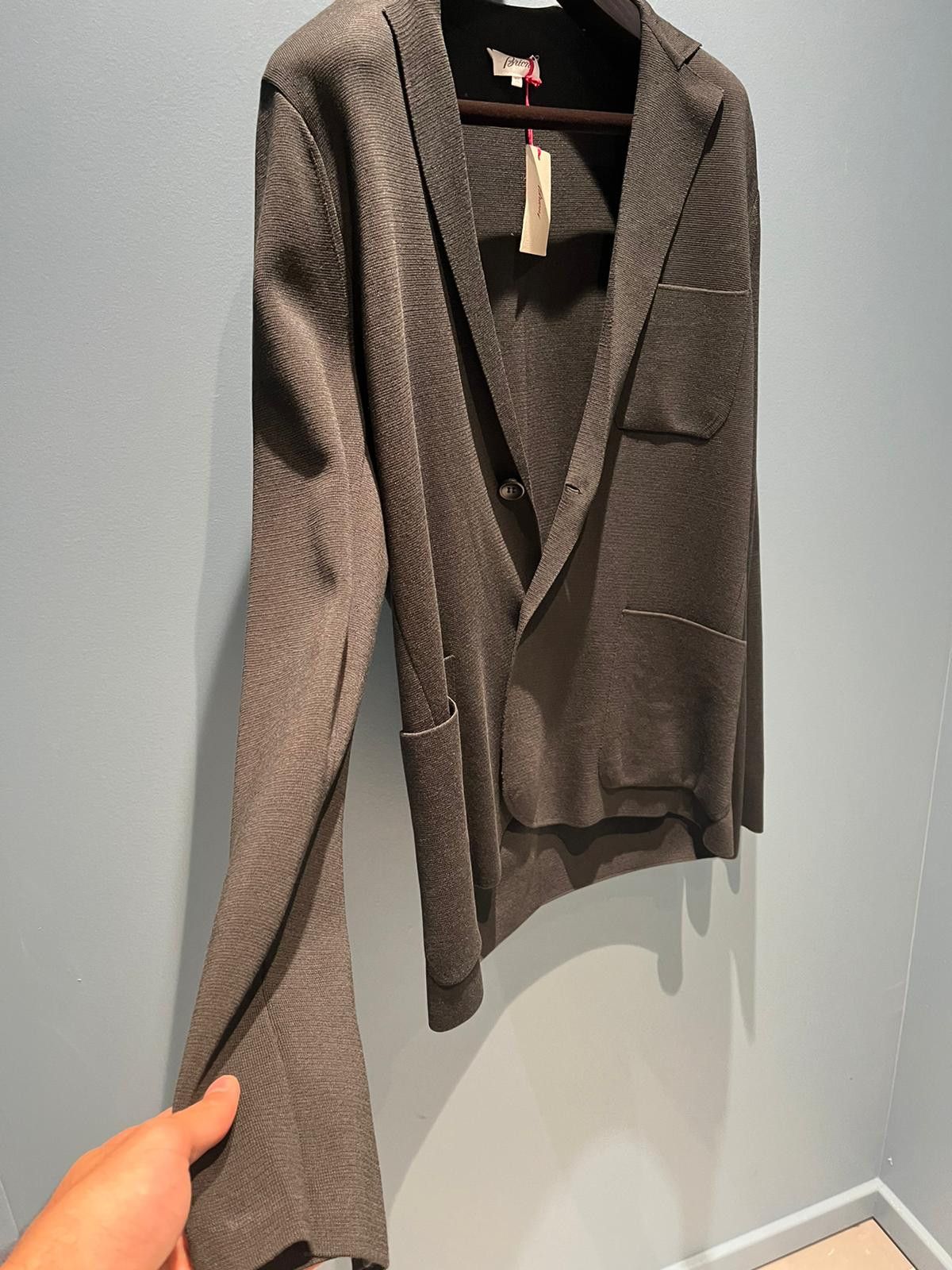 Brioni Jacket Pulme Knitwear in Dark Green Bottle Size US L / EU 52-54 / 3 - 4 Thumbnail