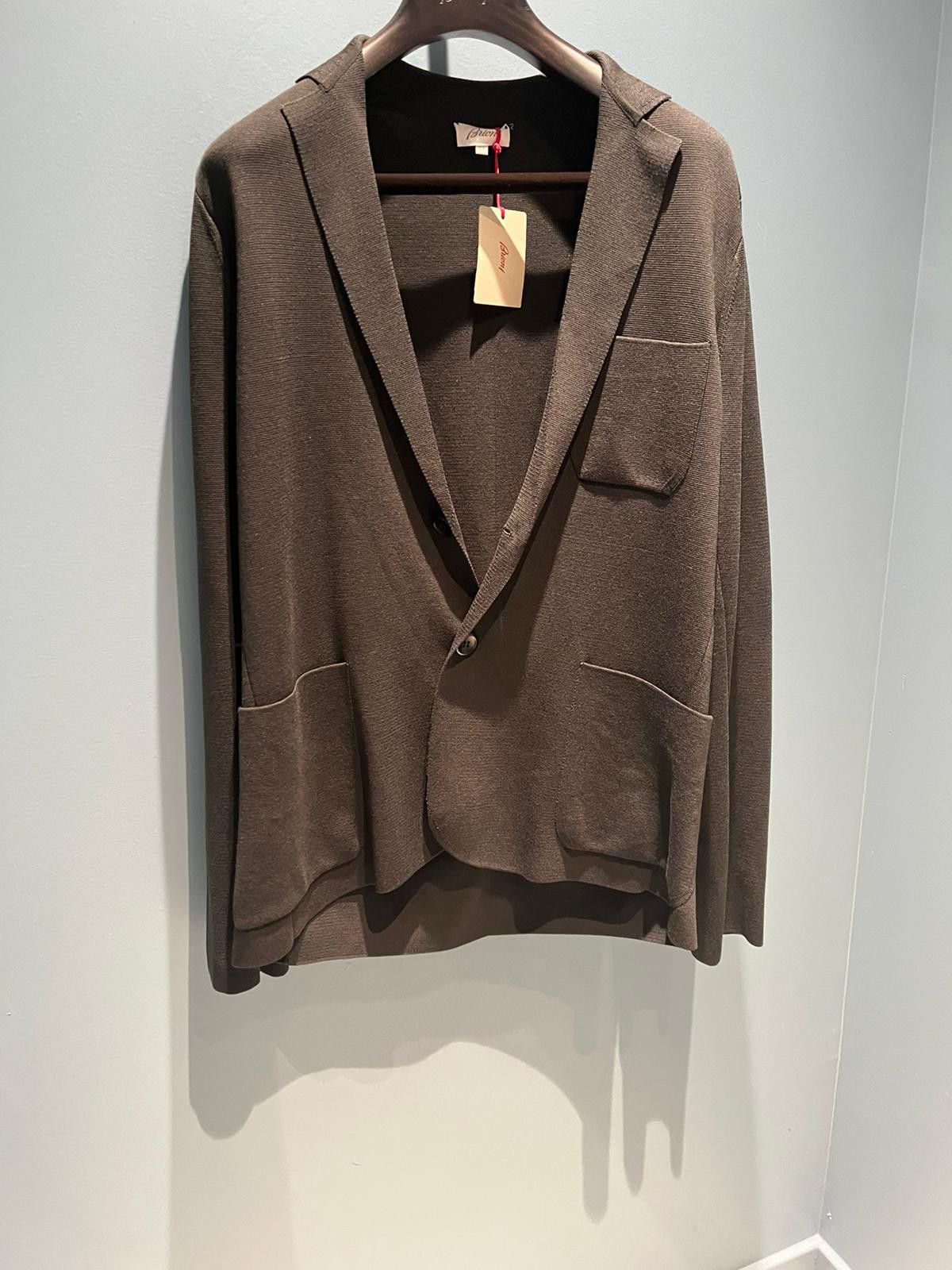 Brioni Jacket Pulme Knitwear in Dark Green Bottle Size US L / EU 52-54 / 3 - 5 Thumbnail