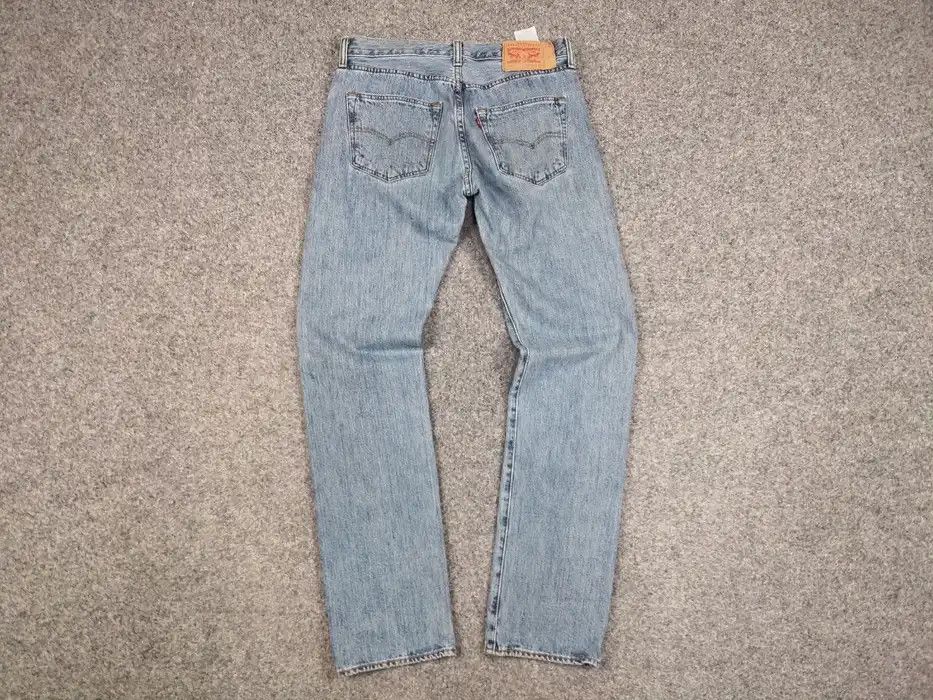 Levi's Vintage Levis 501 mens classic USA wash Denim Jeans Size US 33 - 6 Thumbnail