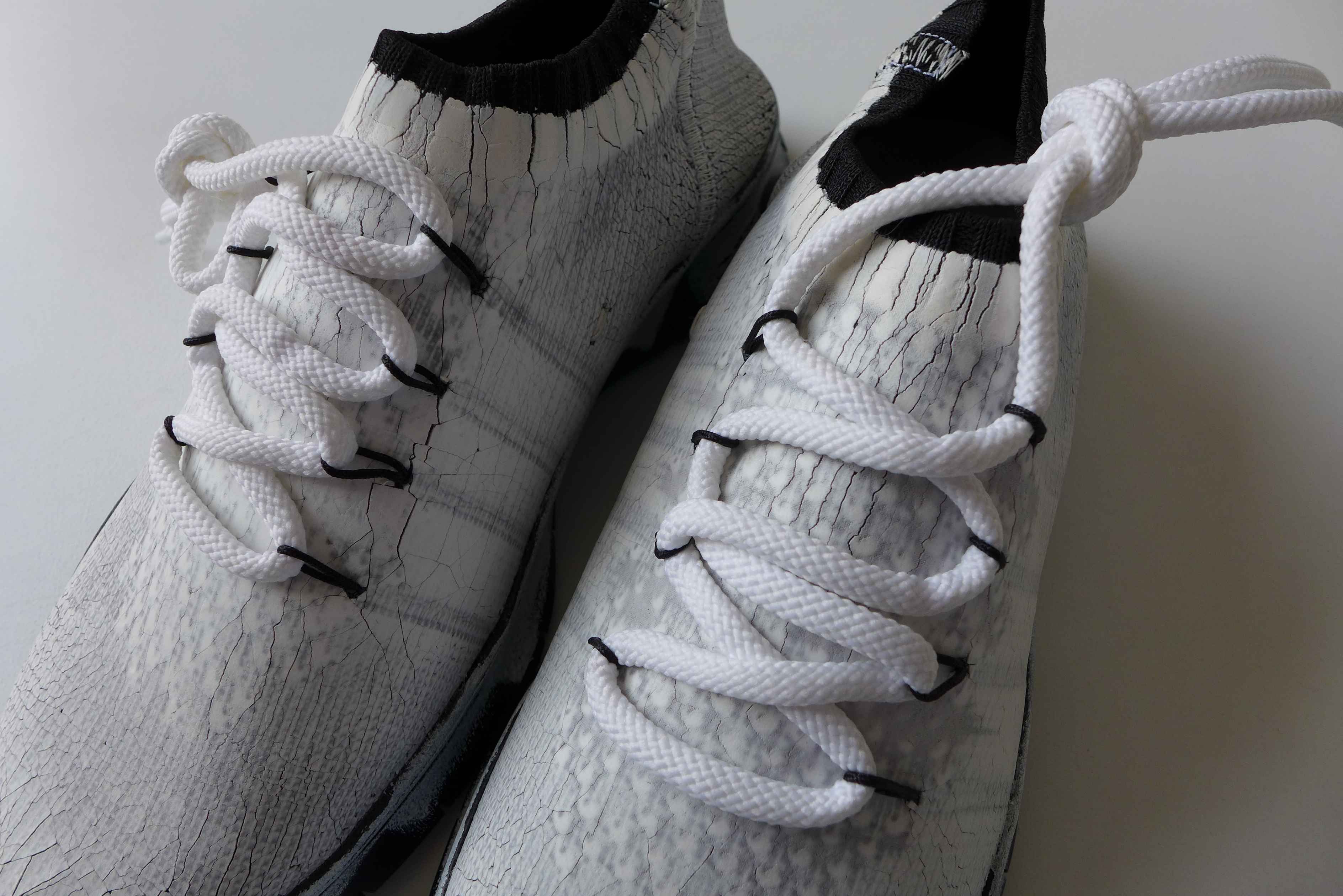 Maison Margiela Margiela Crunch Sneakers - White Size US 7 / EU 40 - 3 Thumbnail