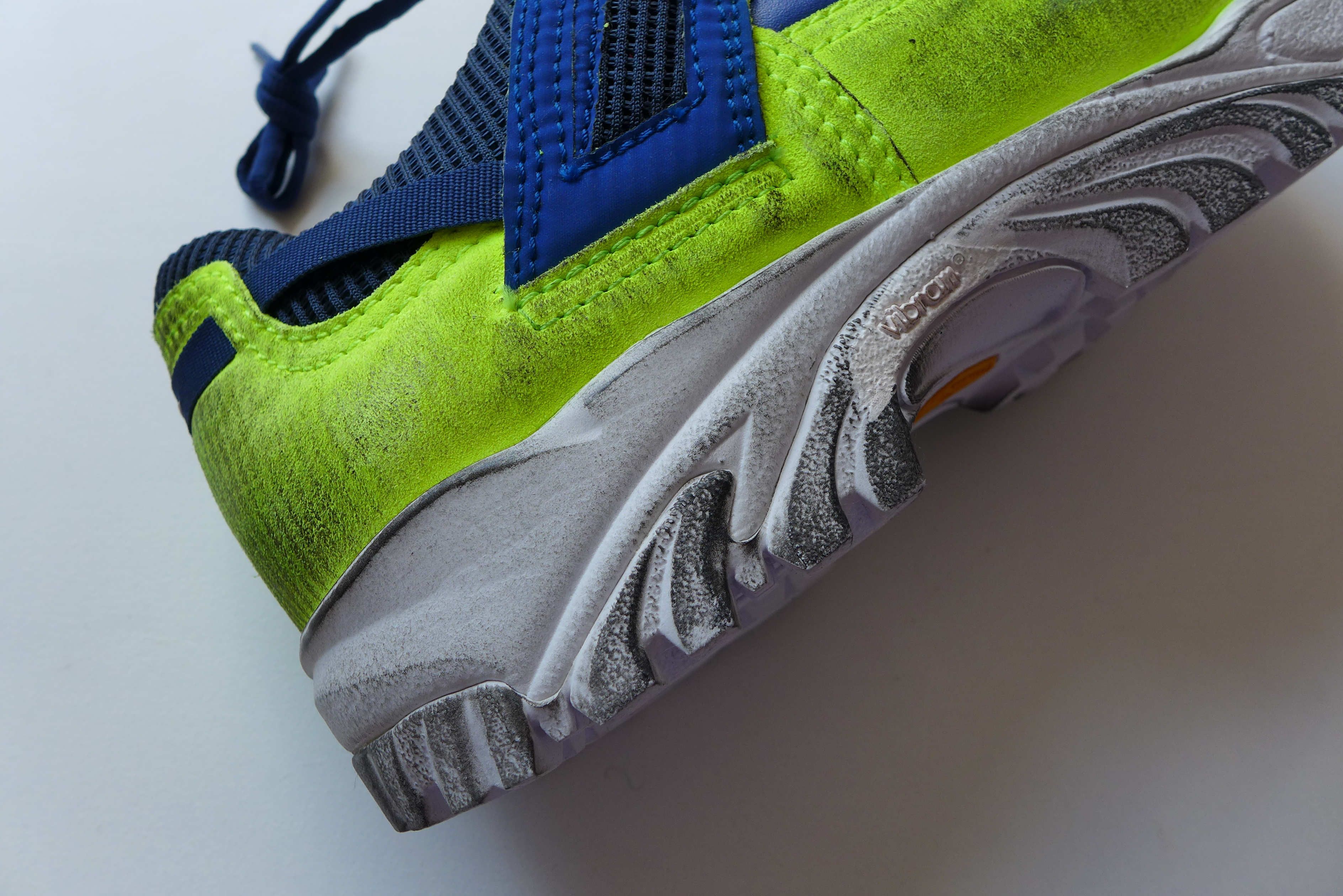 Maison Margiela Margiela Security Sneakers - Navy & Yellow Size US 8 / EU 41 - 4 Thumbnail