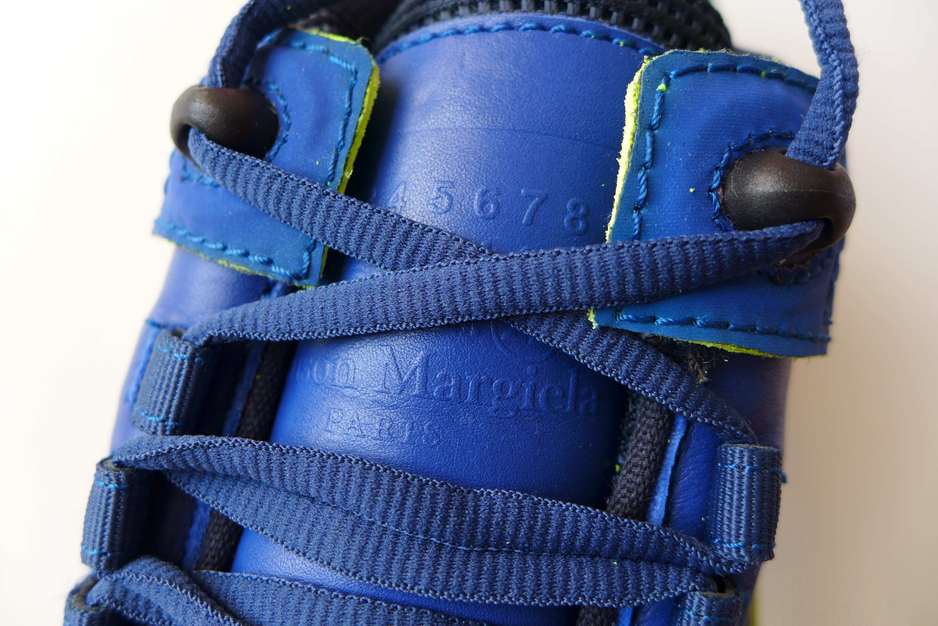 Maison Margiela Margiela Security Sneakers - Navy & Yellow Size US 8 / EU 41 - 8 Thumbnail