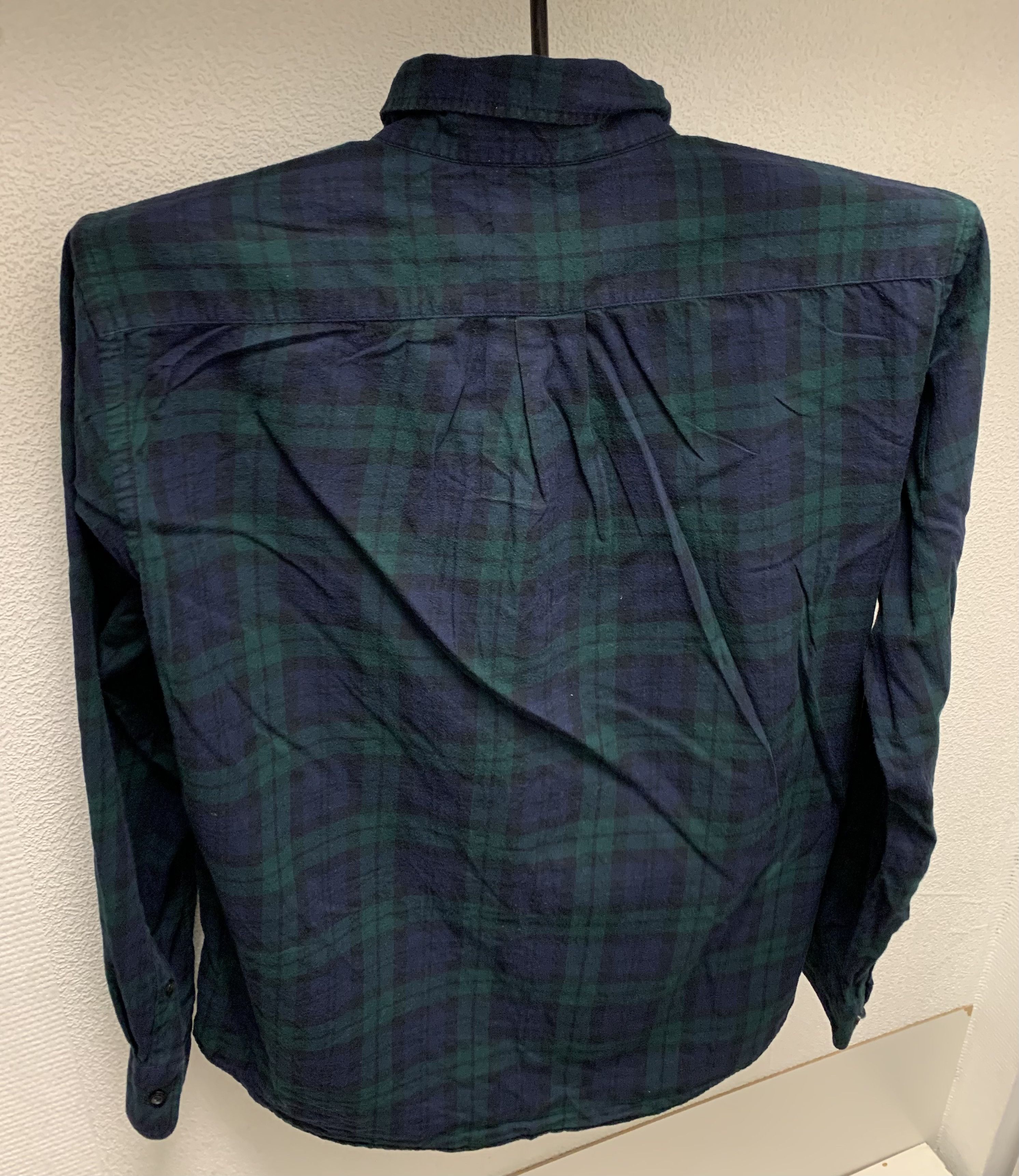 Uniqlo Uniqlo vintage flannel shirt overshirt M striped Size US M / EU 48-50 / 2 - 5 Thumbnail