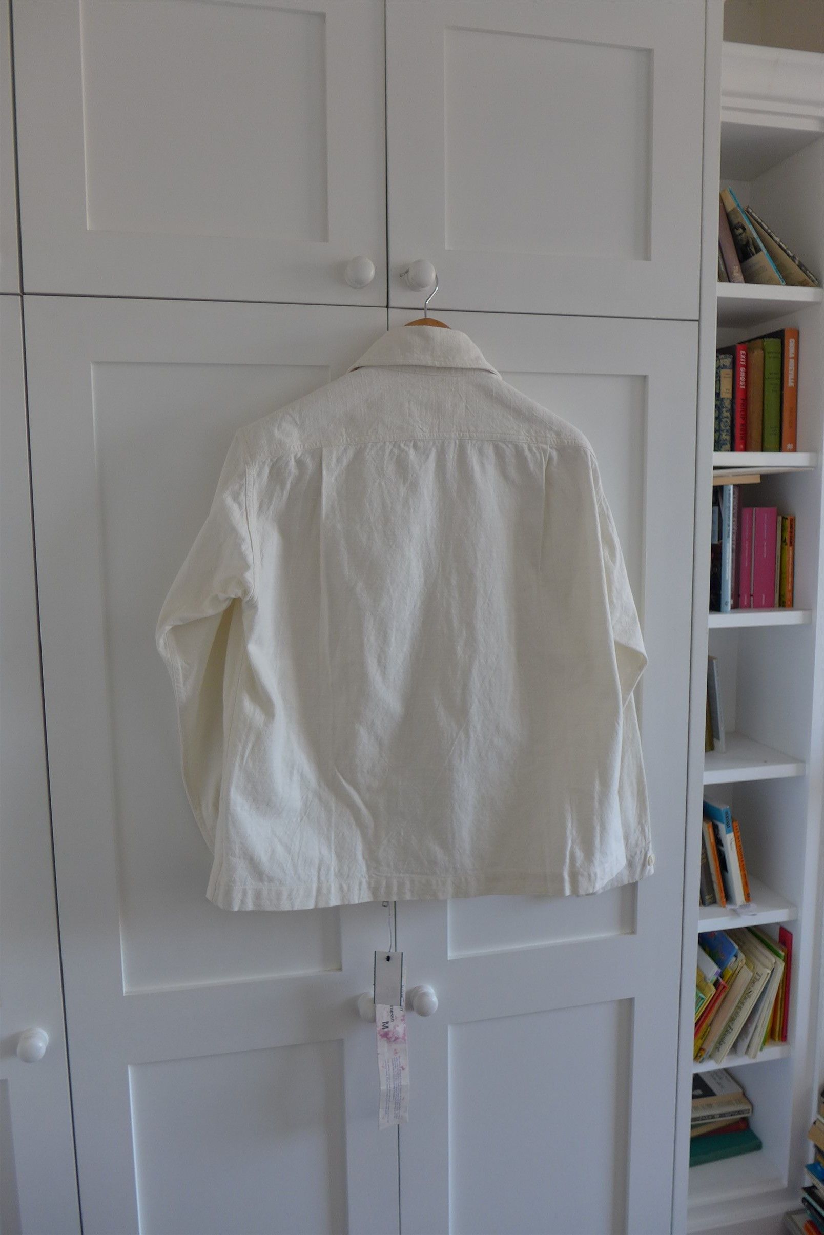 Story Mfg. Story Mfg. Algebra Jacket - Ecru Slub Organic Cotton Size US M / EU 48-50 / 2 - 5 Thumbnail